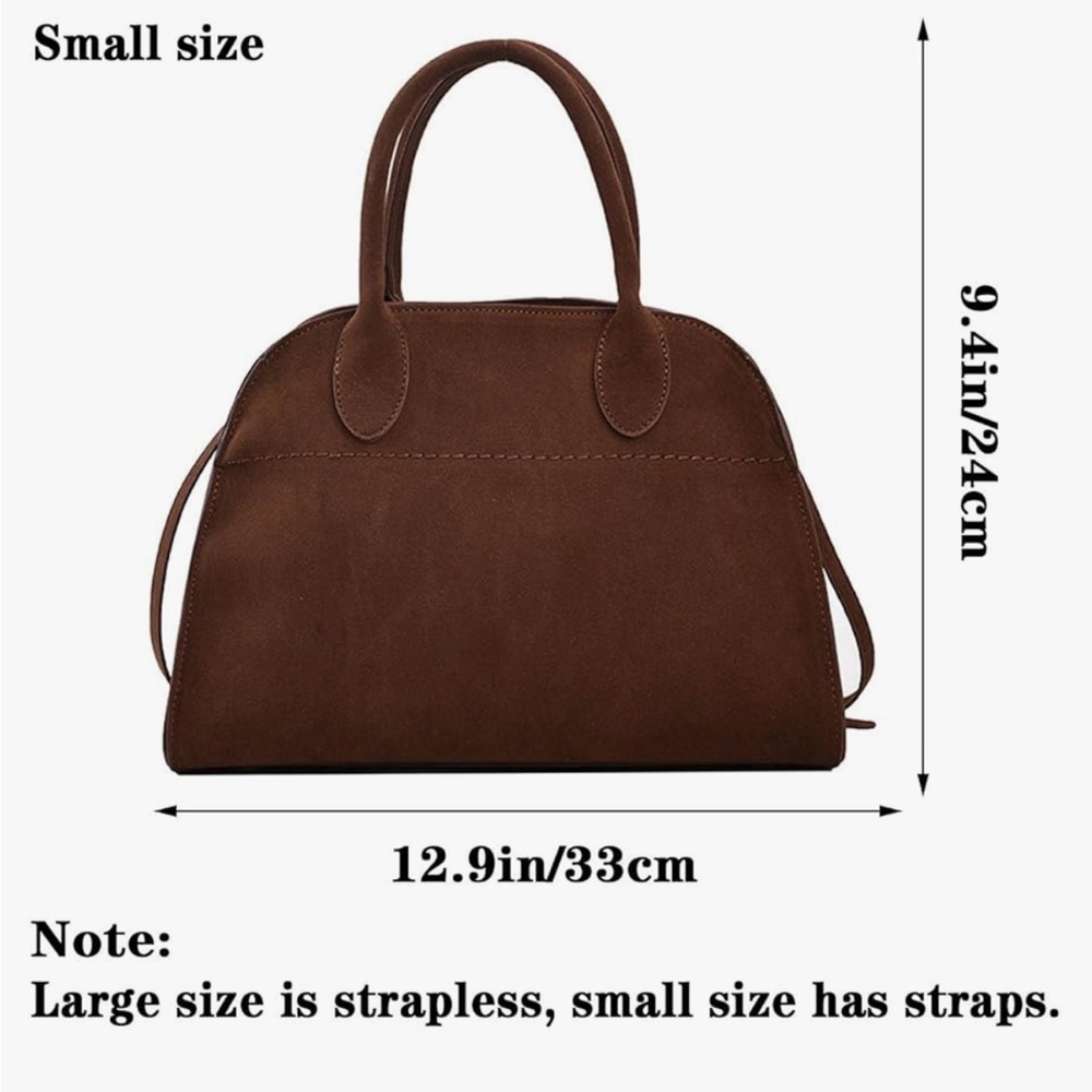 NEW suede tote bag - Picture 2 of 13